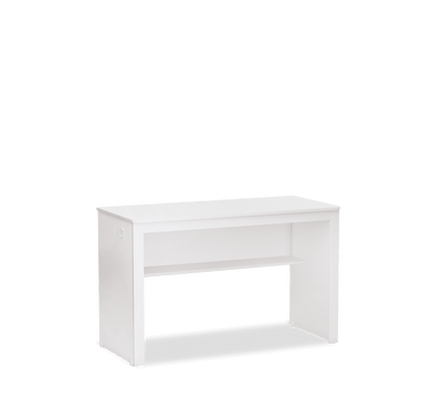 Line Study Desk White