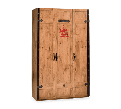 Pirate 3 Doors Wardrobe