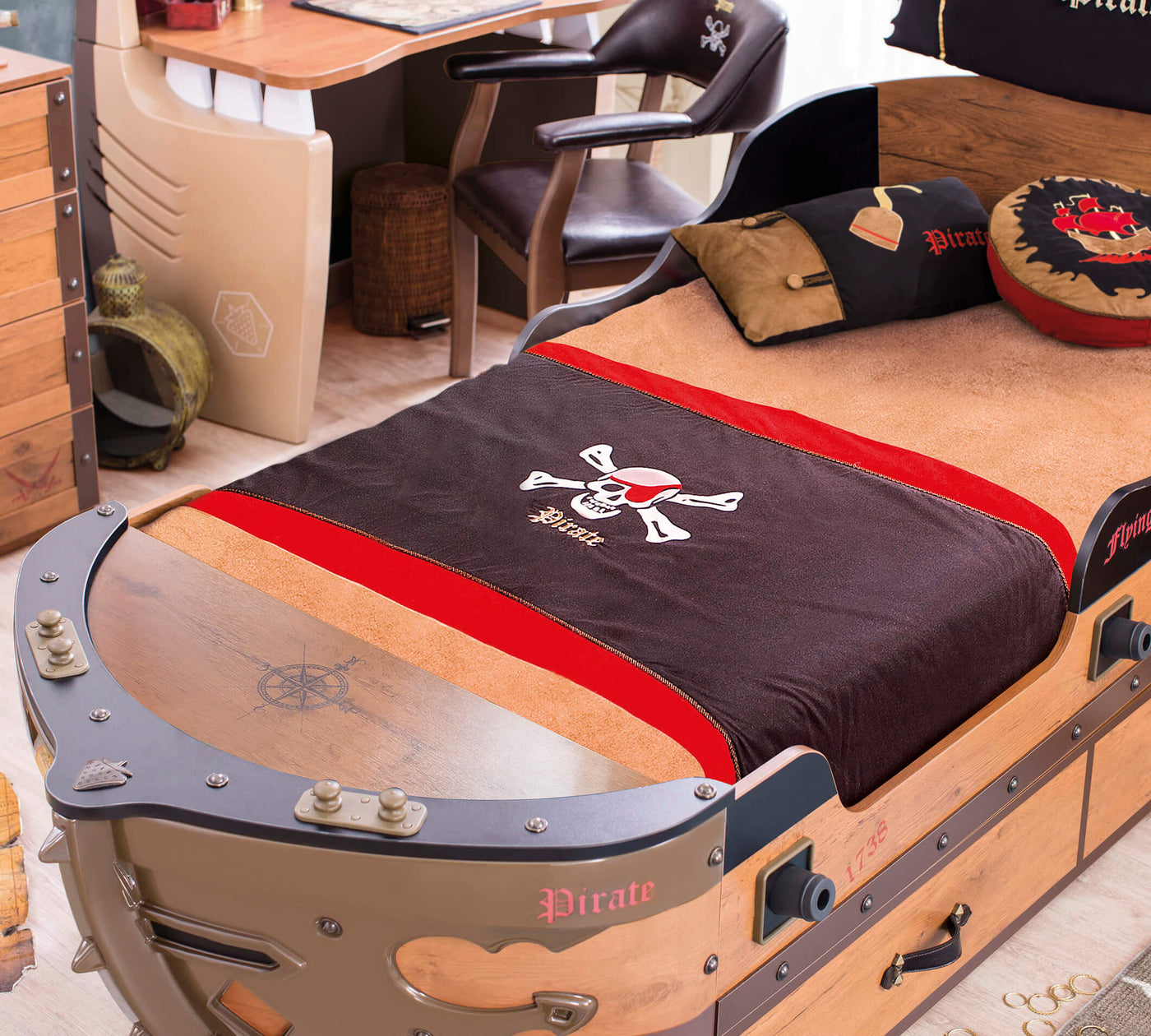 Pirate Ship Bed (90x190 cm)