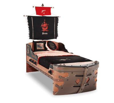 Pirate Ship Bed (90x190 cm)