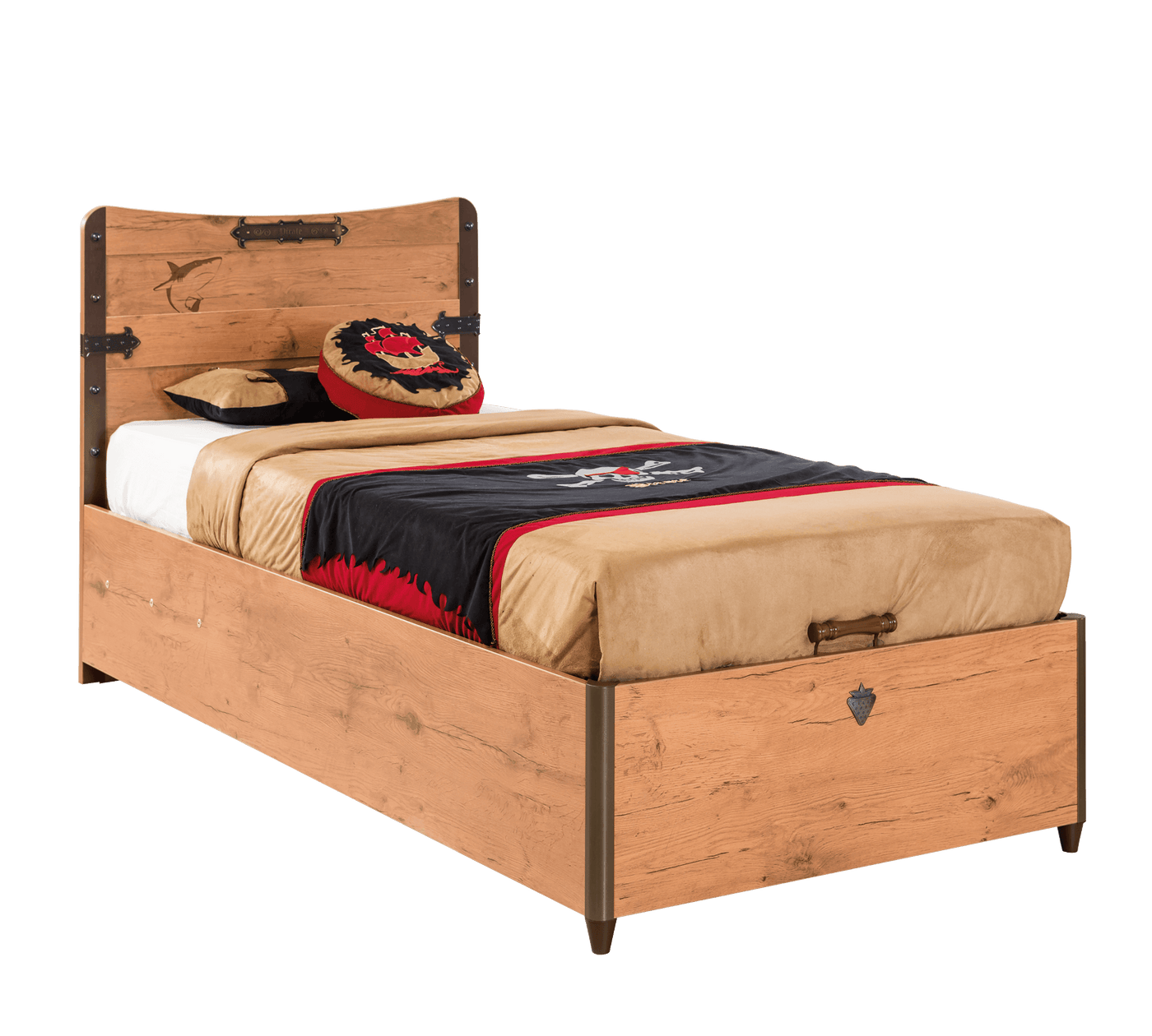 Pirate Bed With Base (90x190 cm)