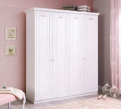 Romantica 4 Doors Wardrobe