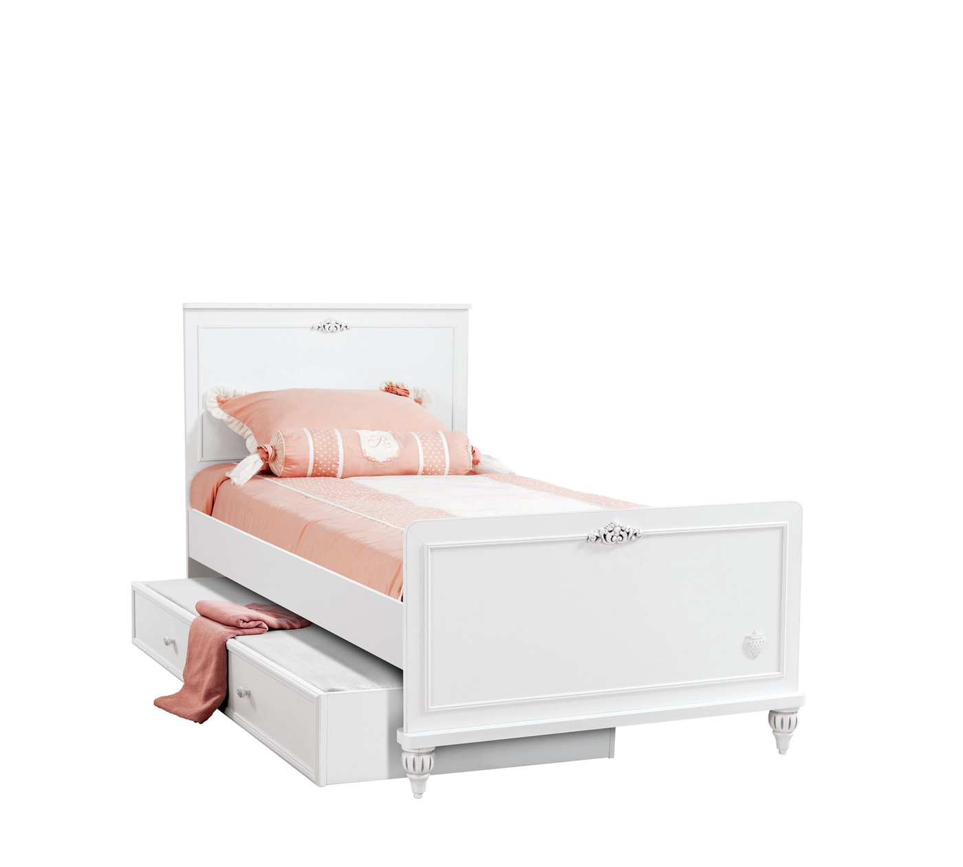Romantic Ausziehbett (90x190 cm)