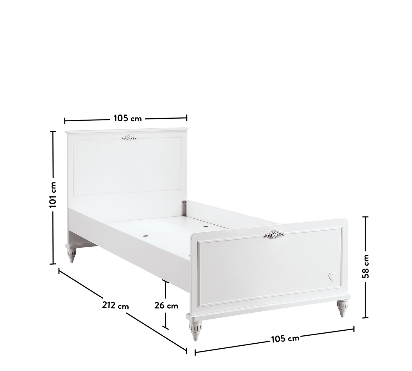 Romantica Bed