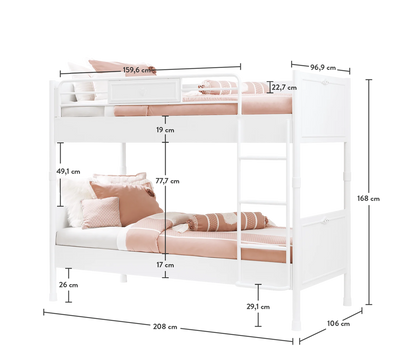 Romantica Bunk Bed (90x200 cm)