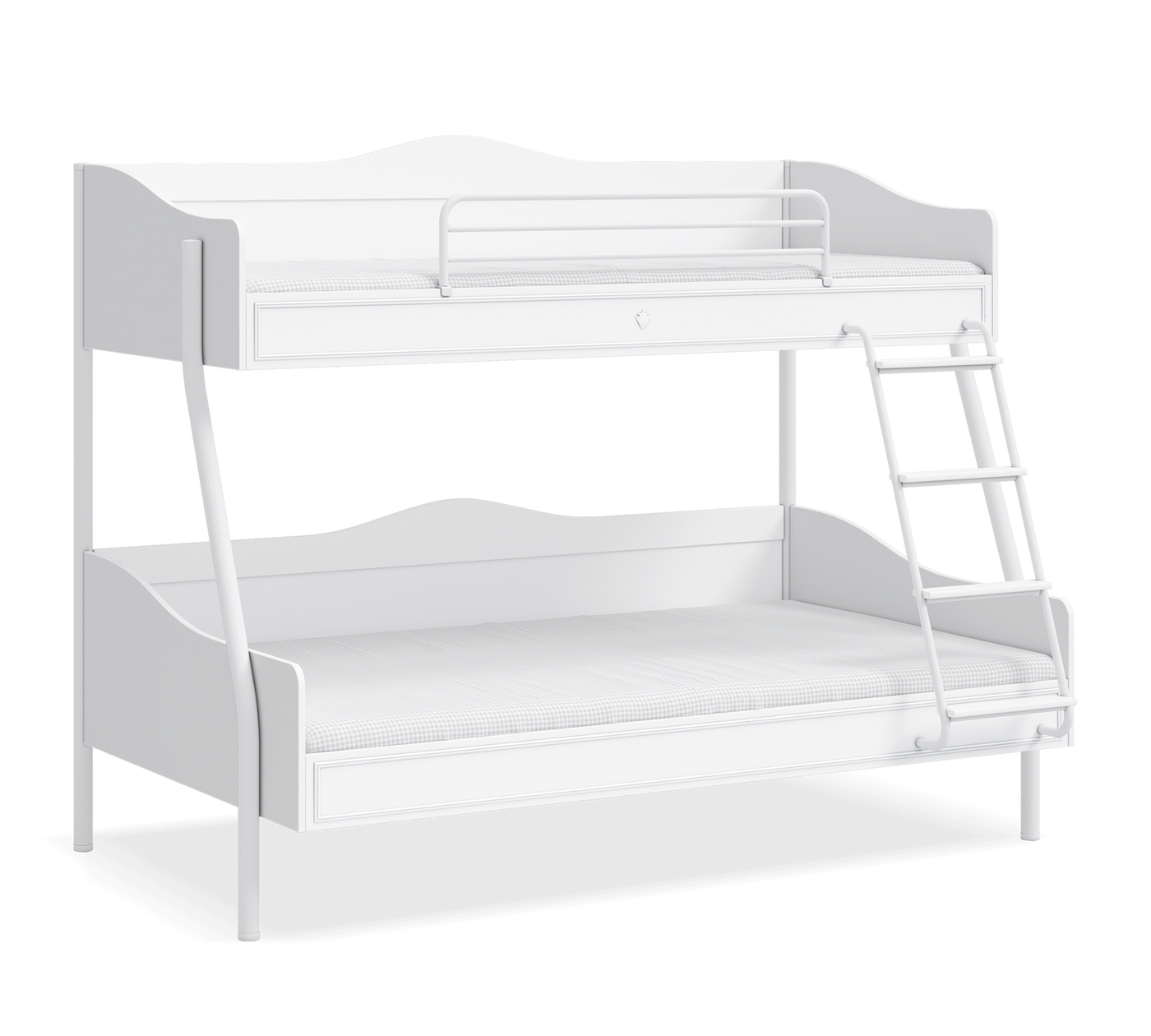 Romantic Large Bunk Bed (90x200-120x200 cm)