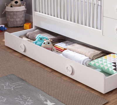 Baby Cotton Sl Convertible Baby Bed (With Parent Bed) (80x180 cm)