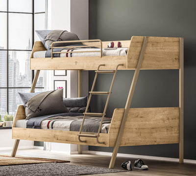 Mocha Large Bunk Bed Wood (90x200-120x200 cm)