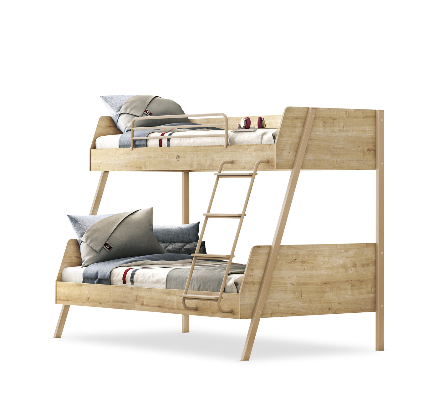 Mocha Large Bunk Bed Wood (90x200-120x200 cm)