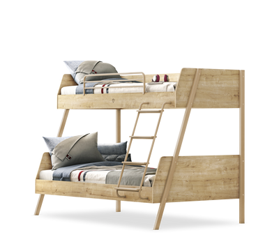 Mocha Large Bunk Bed Wood (90x200-120x200 cm)