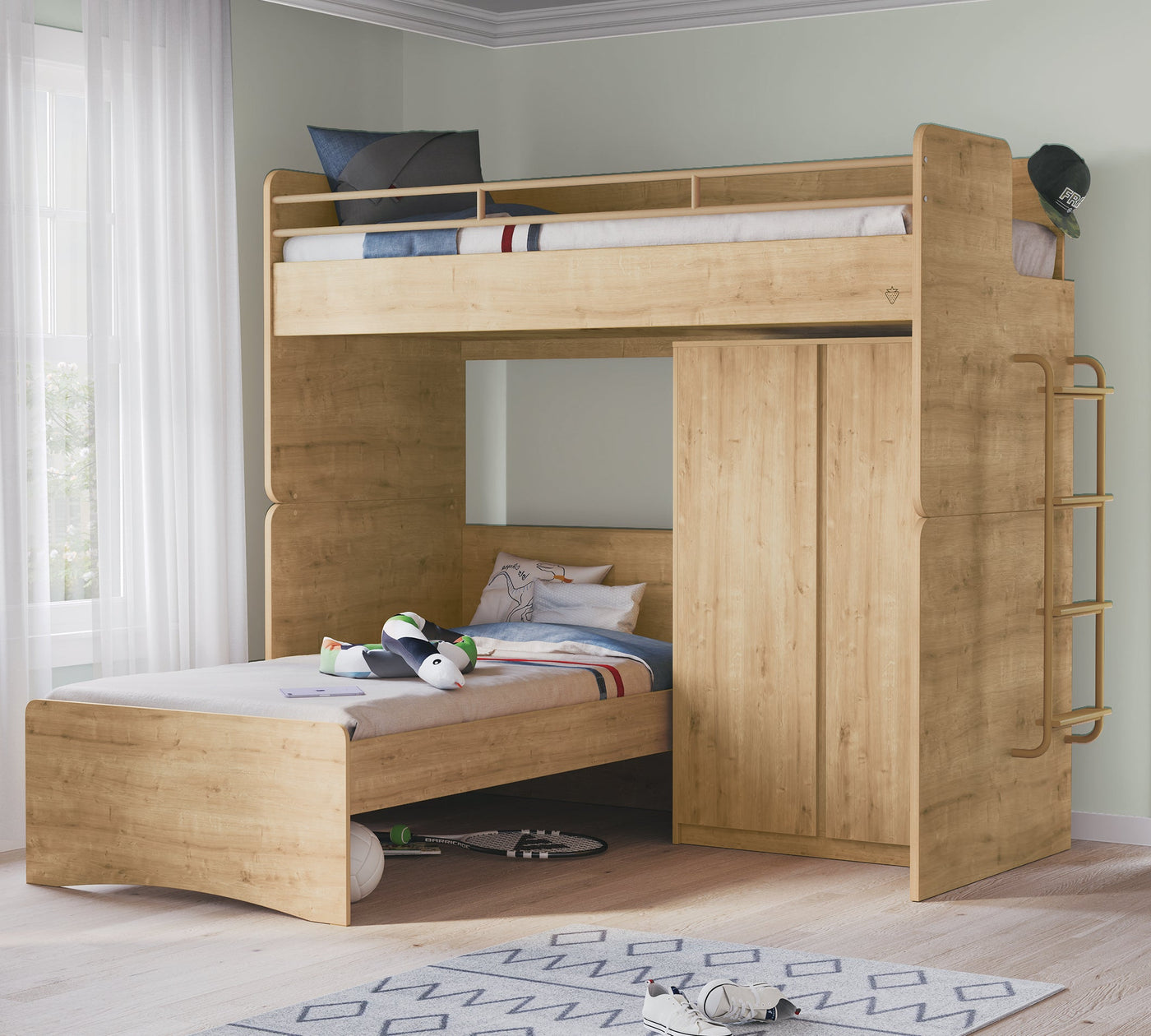 Studio Oak Set-4 (90x200 cm)