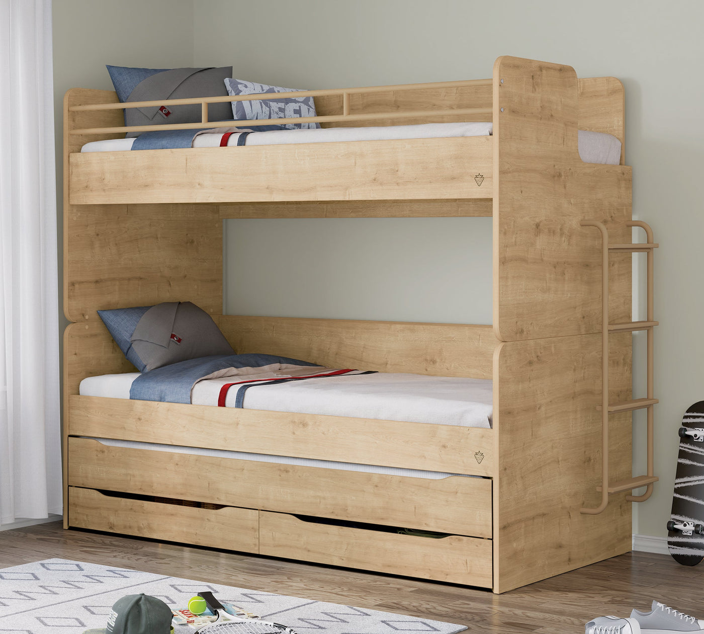 Studio Oak Set-2 (90x200 cm)