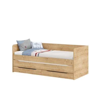 Mocha Studio Bed Oak (90x200 cm)