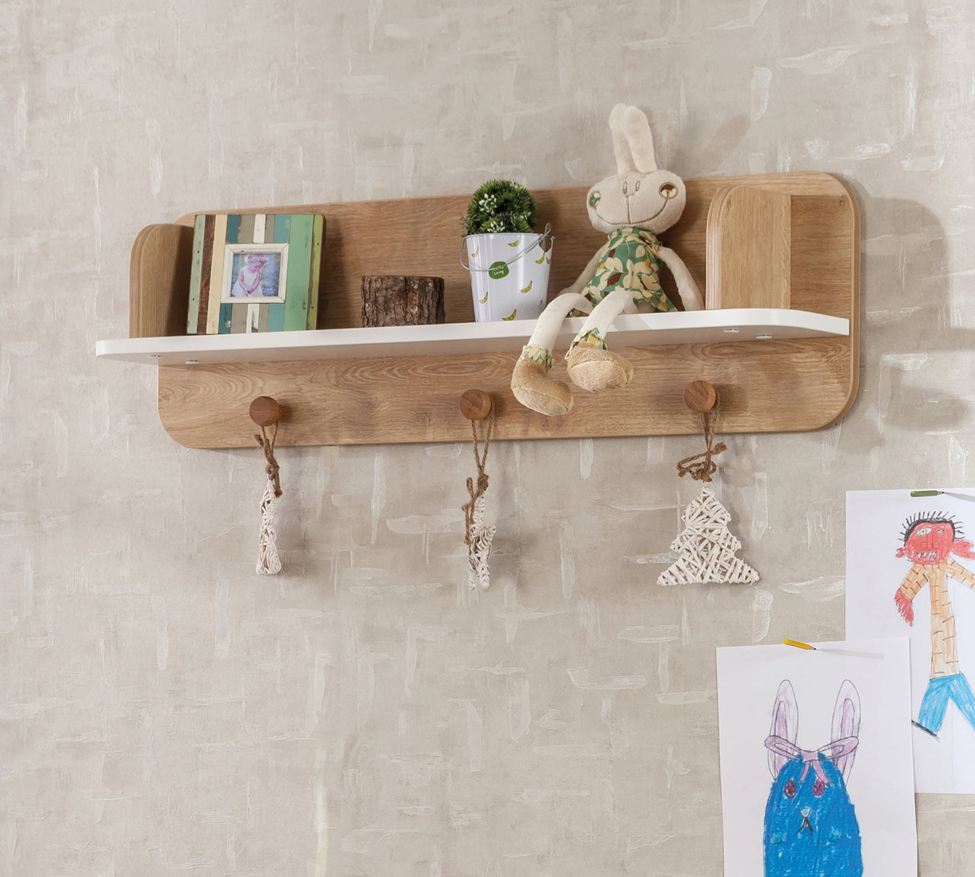 Natura Baby Hanger Shelf