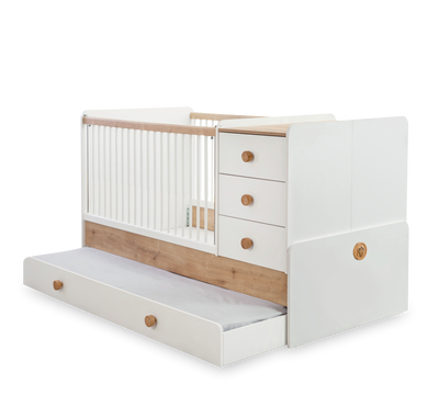 Natura Baby Sl Convertible Baby Bed (With Parent Bed) (80x180 cm)