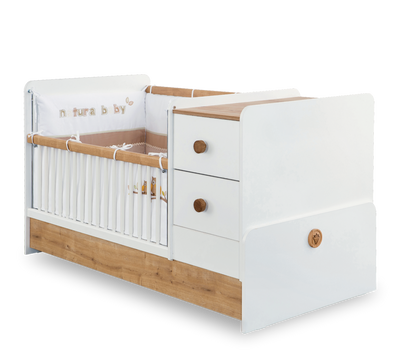 Natura Baby St Convertible Baby Bed (75x160 cm)