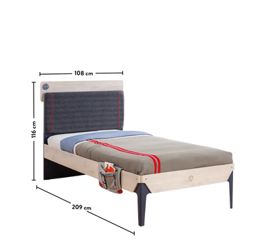 Trio Line Bed