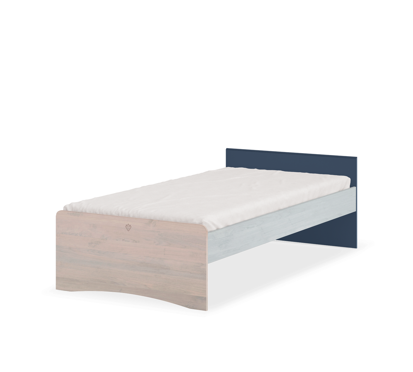 Trio Headless Bed (100x200 cm)