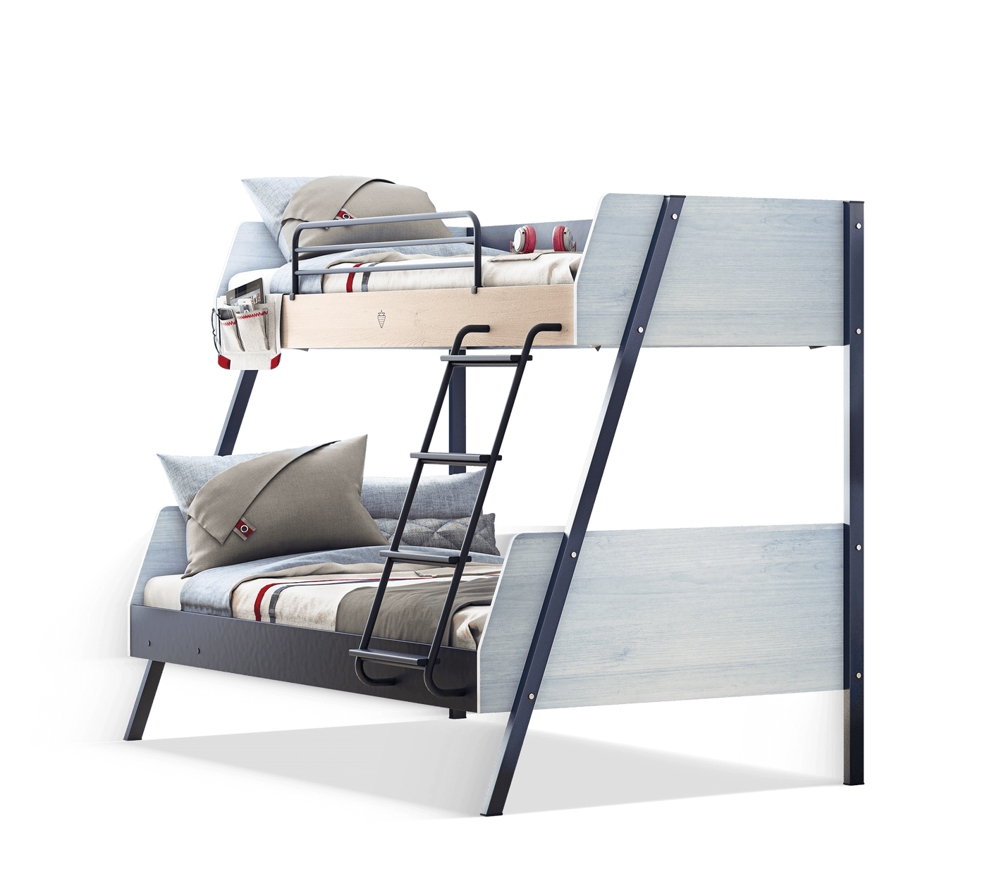 Trio Large Bunk Bed (90x200-120x200 cm)