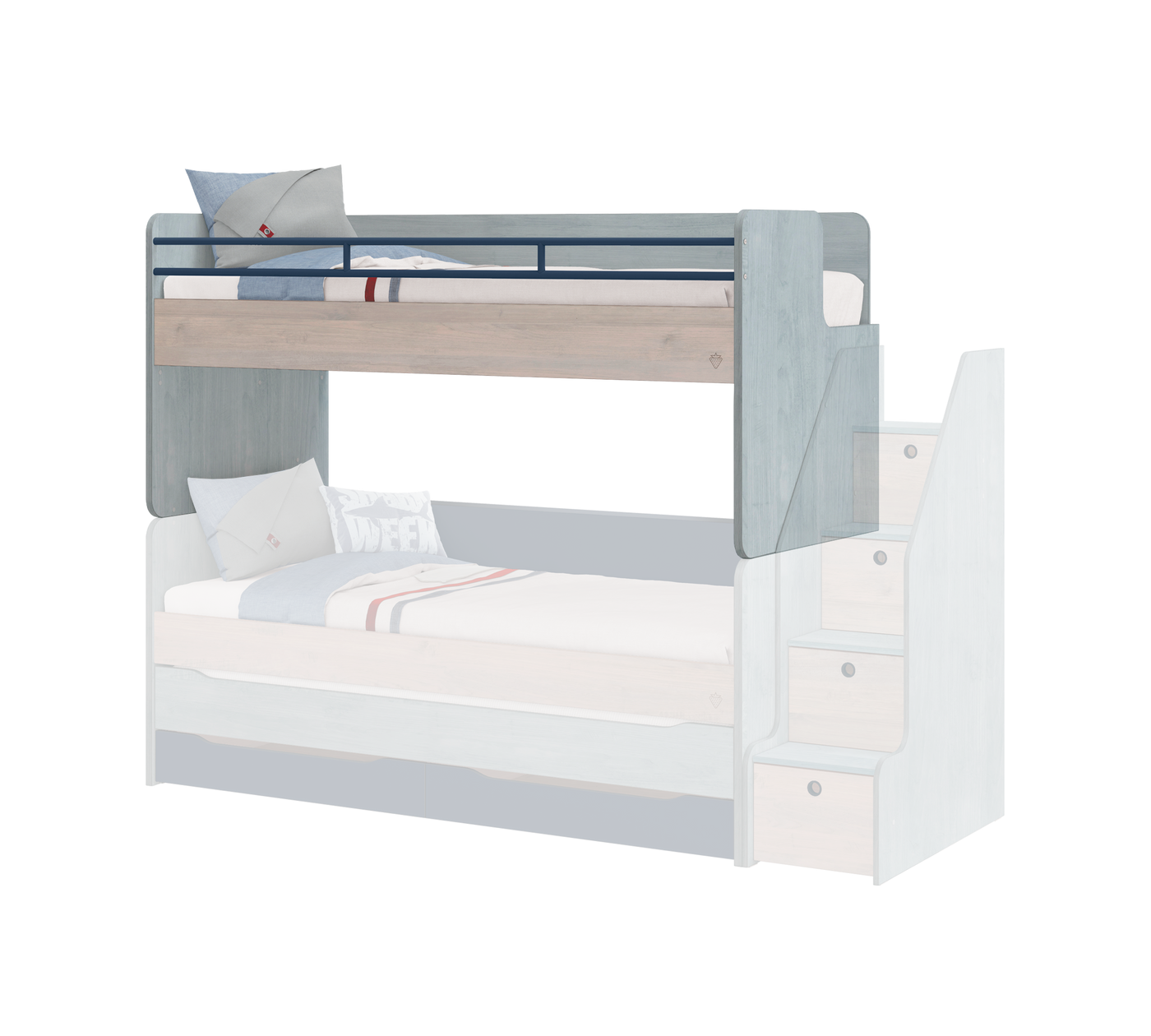 Trio Studio Upper Bed (90x200 cm)
