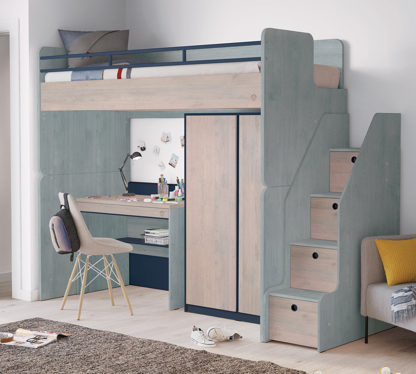 Trio Studio Upper Bed (90x200 cm)