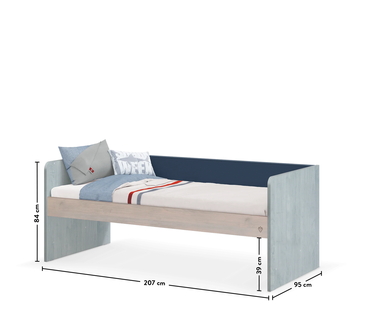 Trio Studio Bed (90x200 cm)