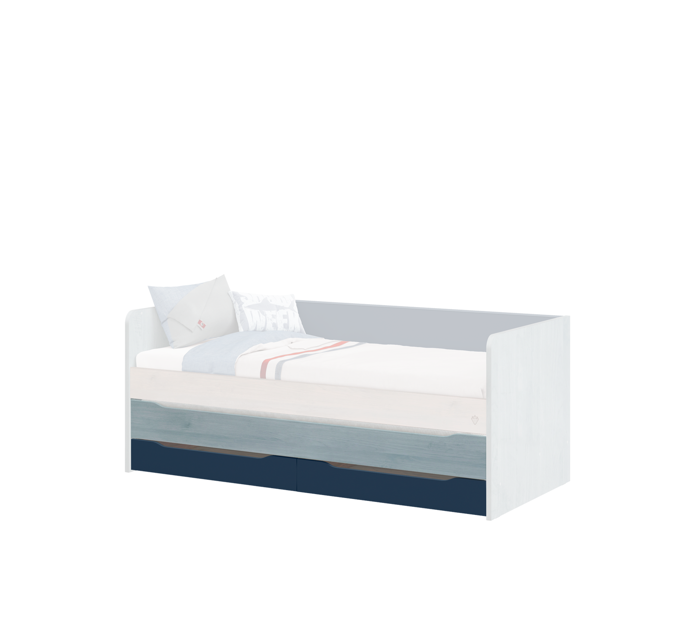 Trio Studio Pull-out Bed With Drawer (90x200 cm)