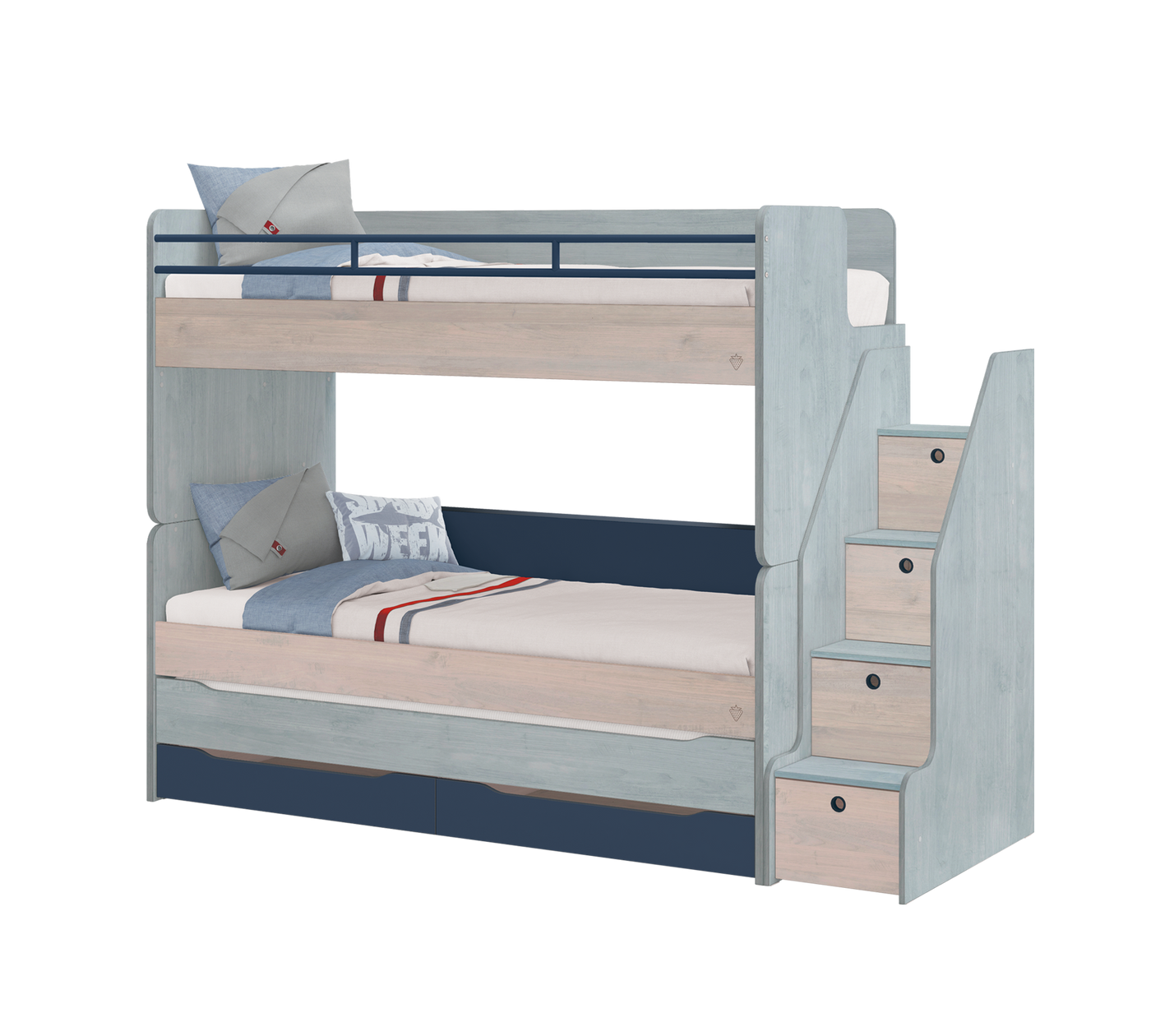 Trio Studio Pull-out Bed With Drawer (90x200 cm)