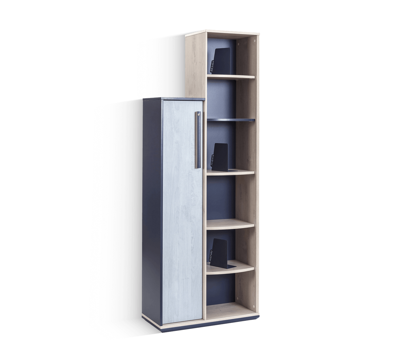 Trio Bookcase With Storage