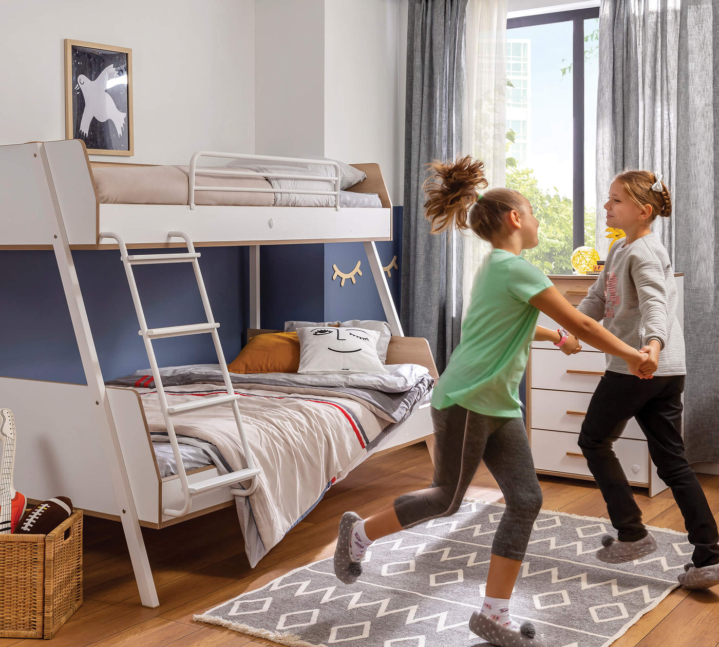 Modera Large Bunk Bed (90x200-120x200 cm)