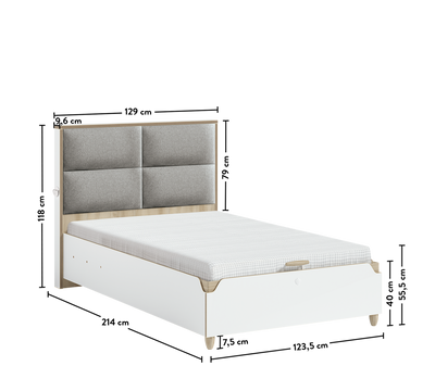 Modera Bed With Base