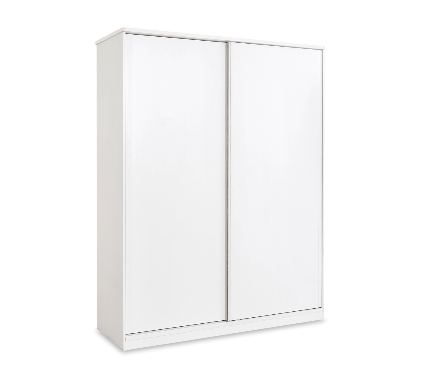 White Schiebeschrank