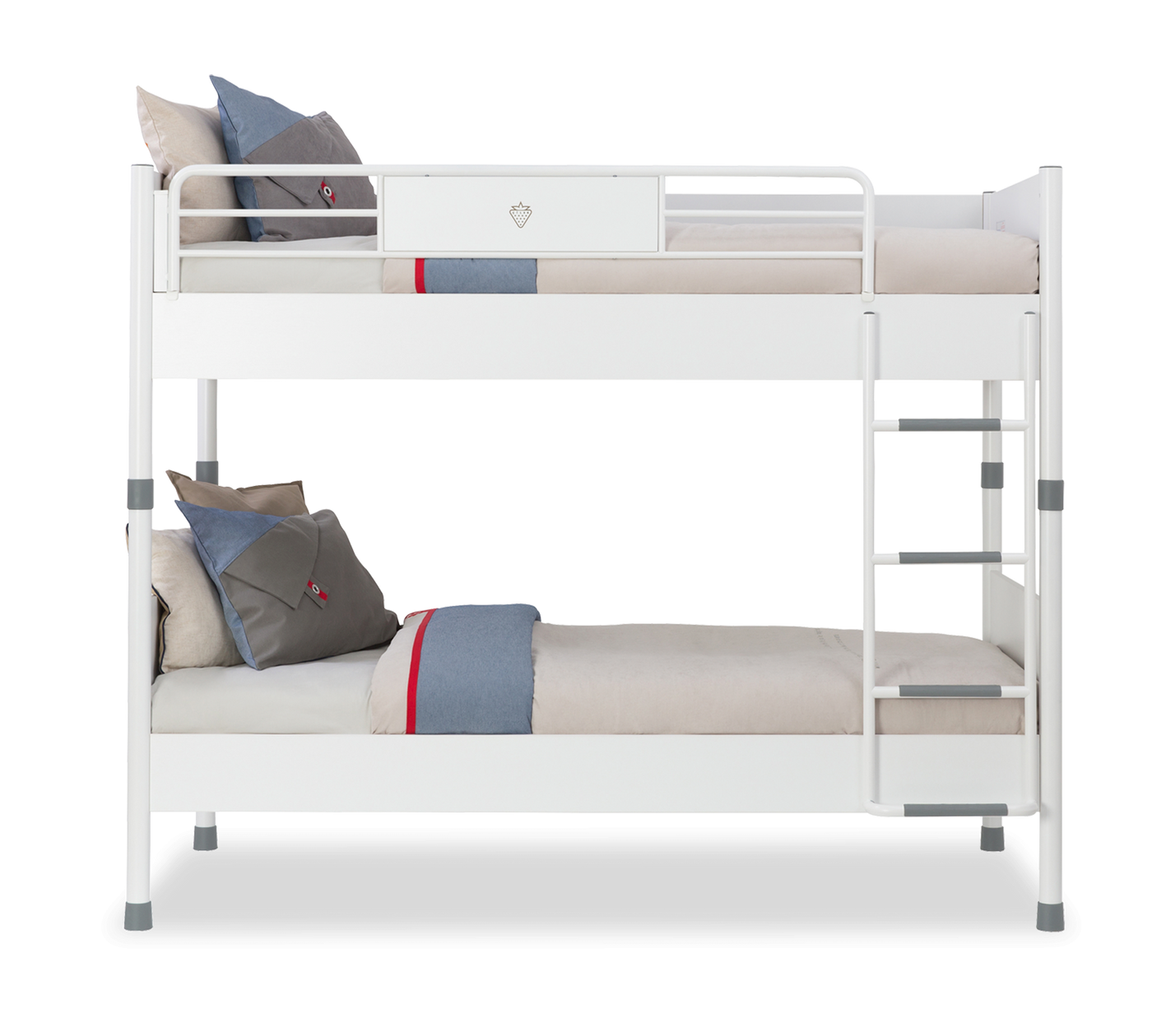 White Bunk Bed (90x200 cm)