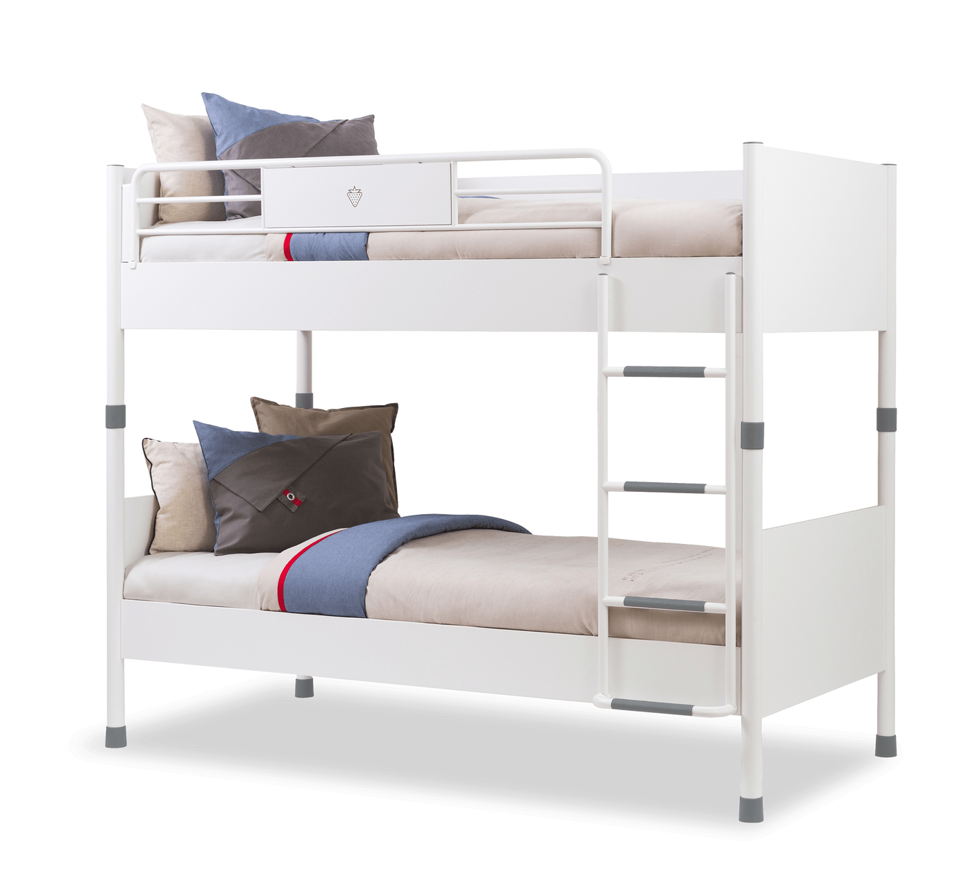 White Bunk Bed (90x200 cm)