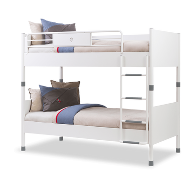 White Bunk Bed (90x200 cm)