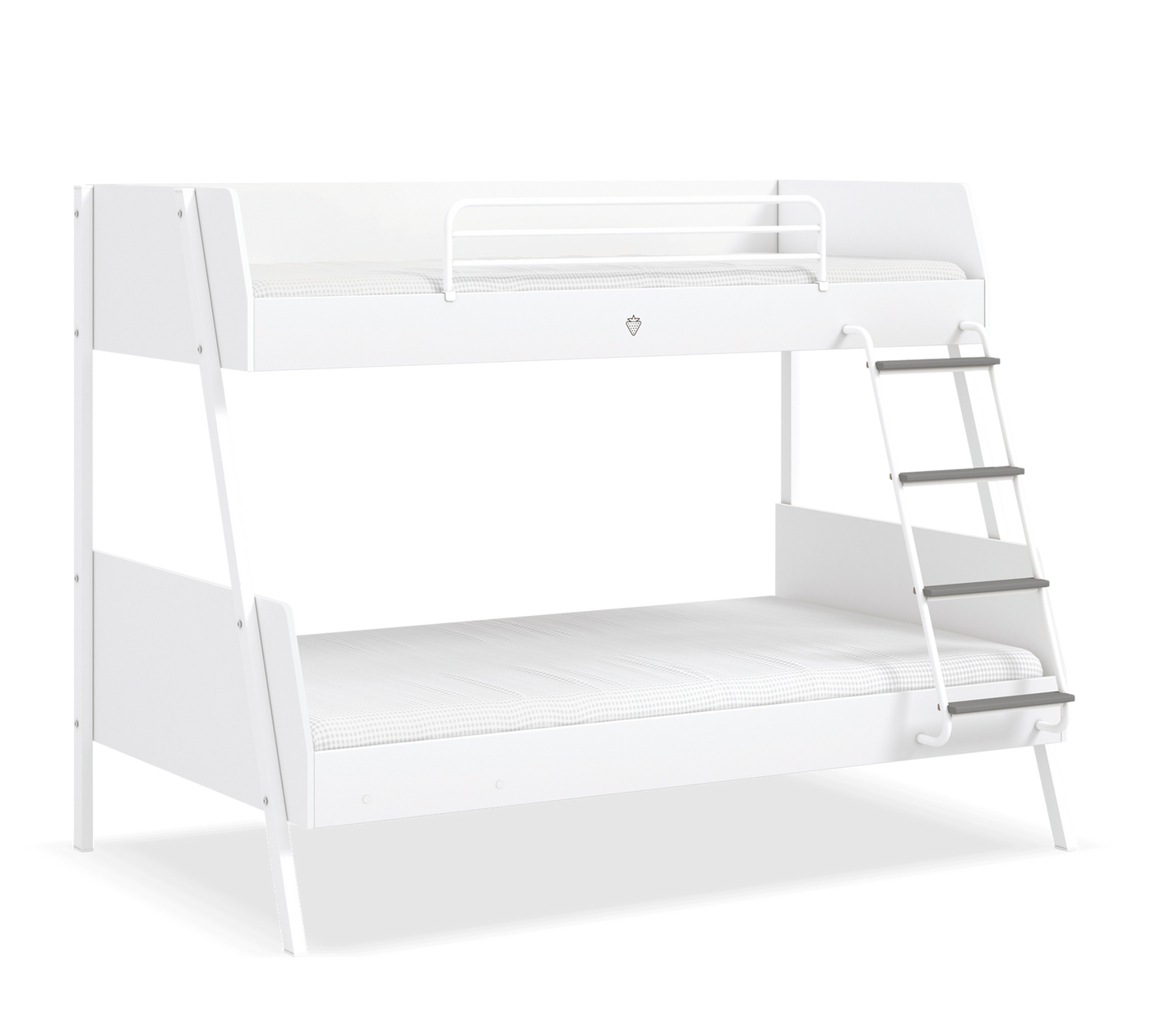 WHITE, سرير طوابق حجم كبير (90X200-120X200 سم)