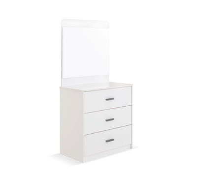 White Aynalı Dresser