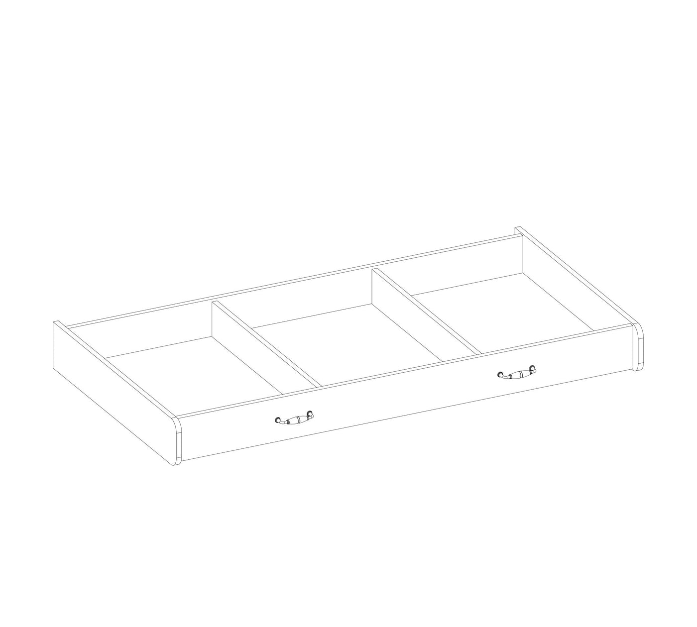 Selena Baby Bed Pull-out Drawer