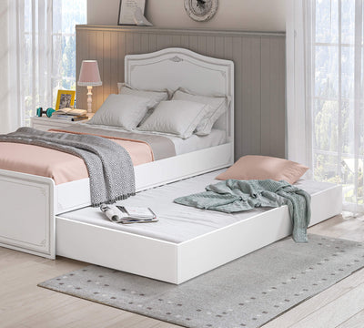 Selena Grey Pull-out Bed (90x190 cm)