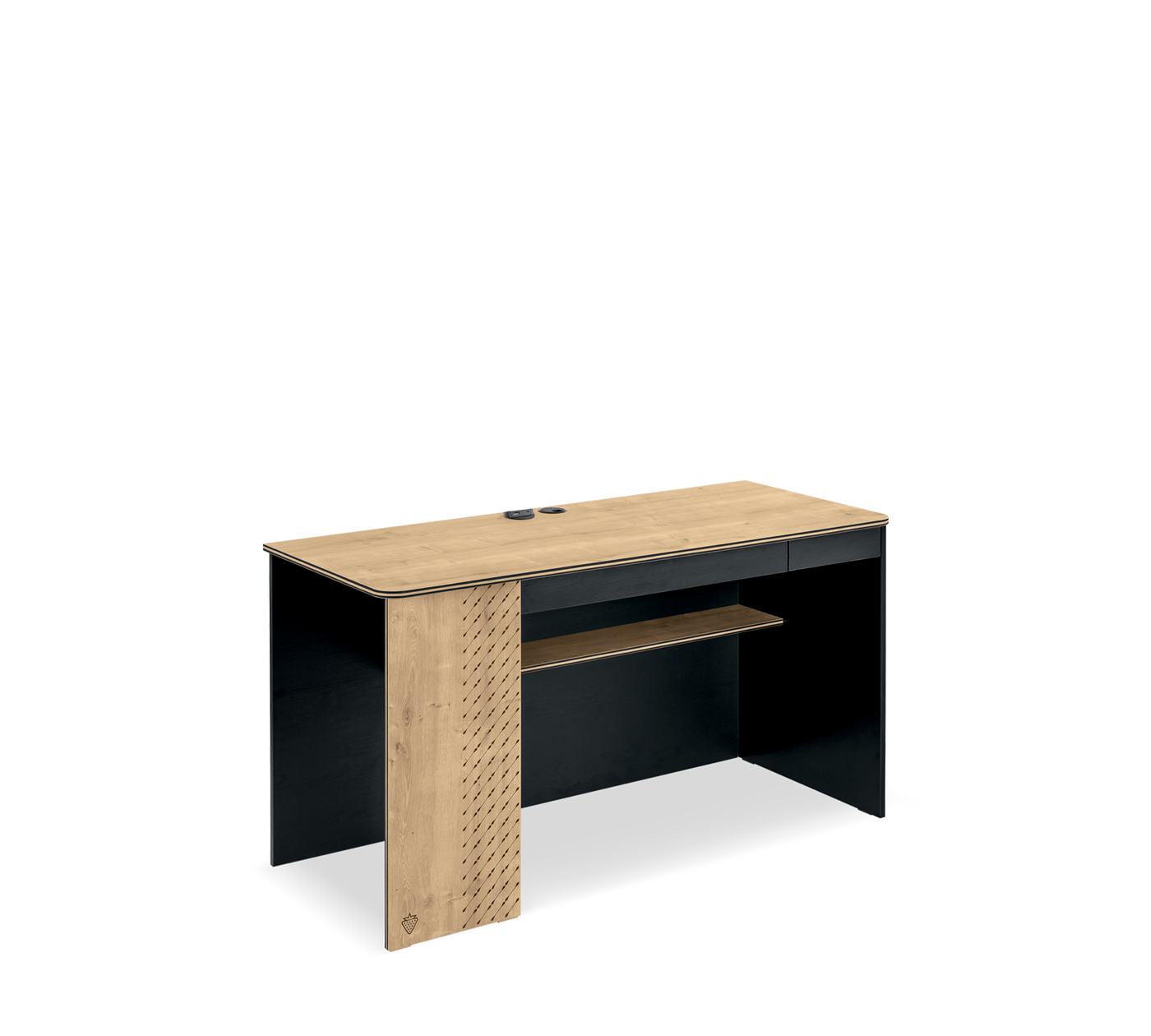 Black Large Study Desk