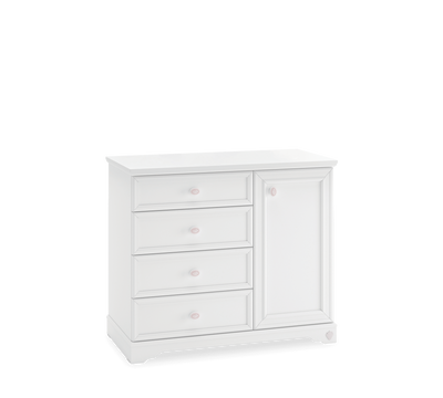 Rustic White Dresser