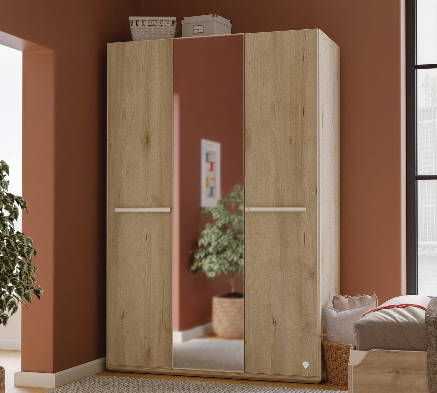 Duo 3 Doors Wardrobe