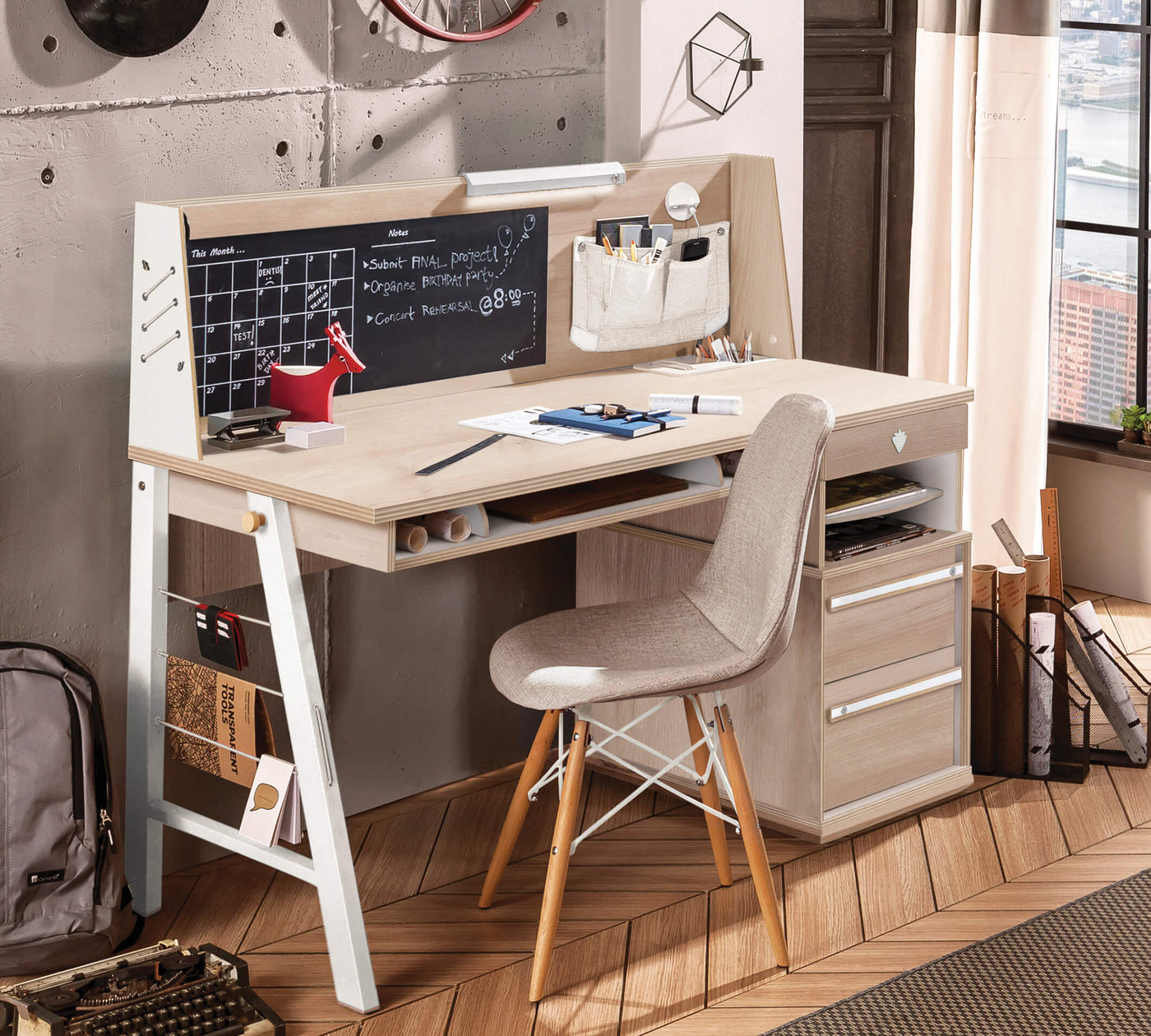 Duo Large Study Desk