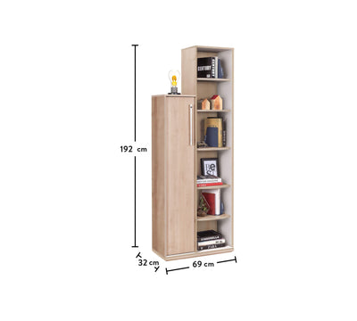 Duo Bookcase With Storage