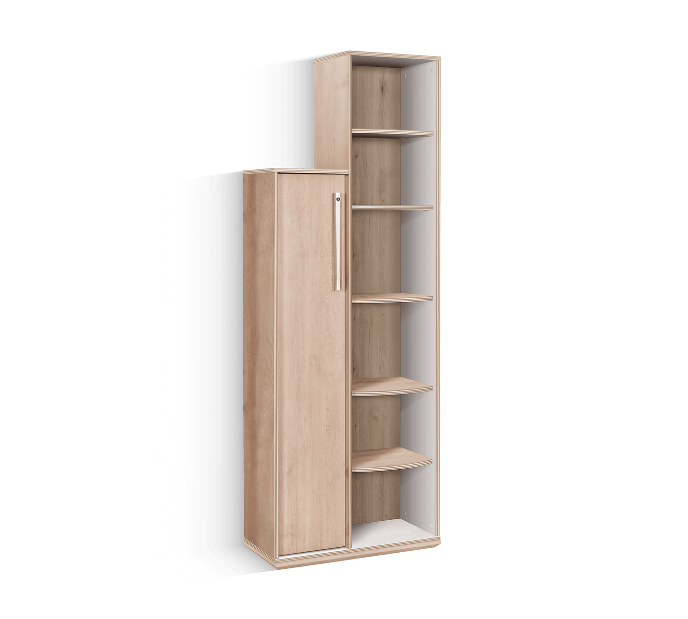 Duo Bookcase With Storage