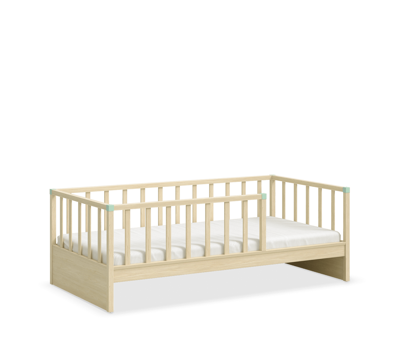 Montes Natural Alpha Bed Without Roof (100x200 cm)