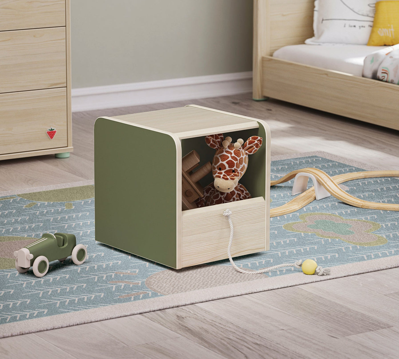 Montes Toy Box/puff