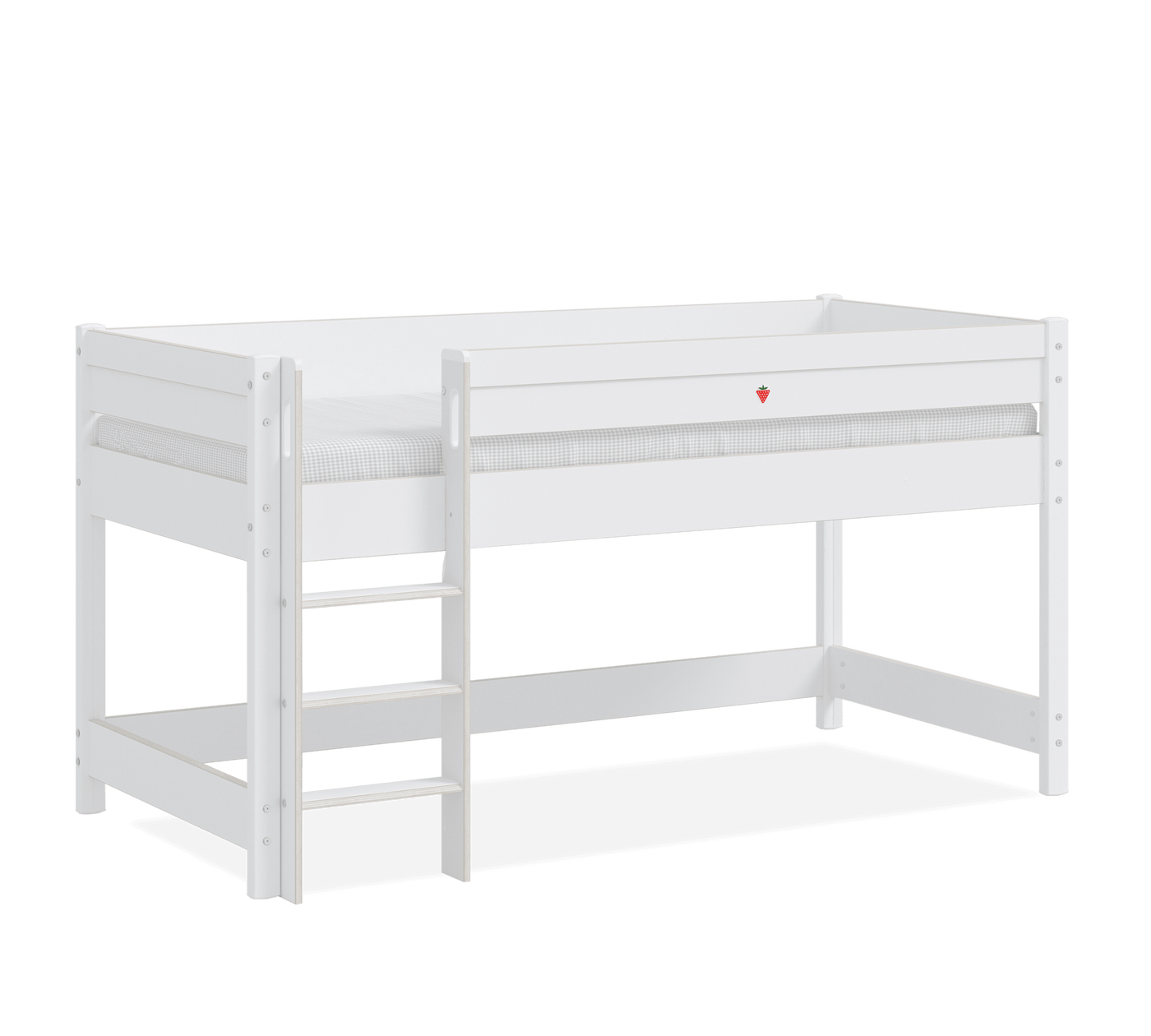 MONTES WHITE, سرير بارتفاع متوسط (90X200 سم)