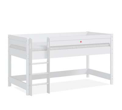 Montes White Medium Tall Bed