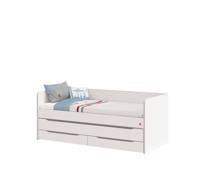 Studio Drawer Pull-out Bed White